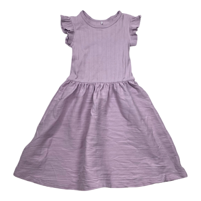 Metsola frill dress, lavender | 122/128cm