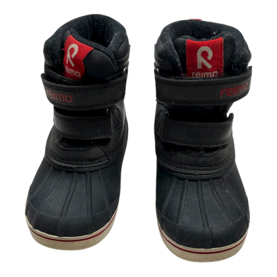 Reima coconi winter duck boots, black | 26/27