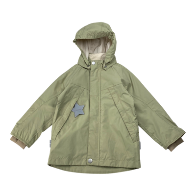 Mini A Ture midseason jacket, tea green | 104cm