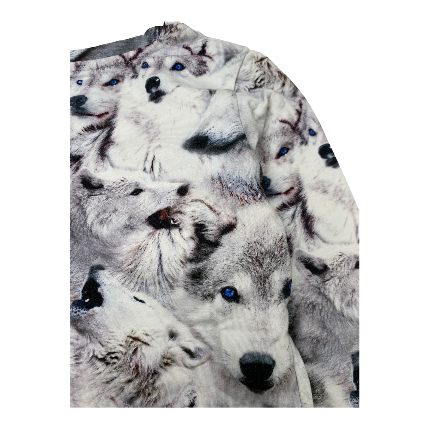 Gugguu sweatshirt, wolves | 116cm