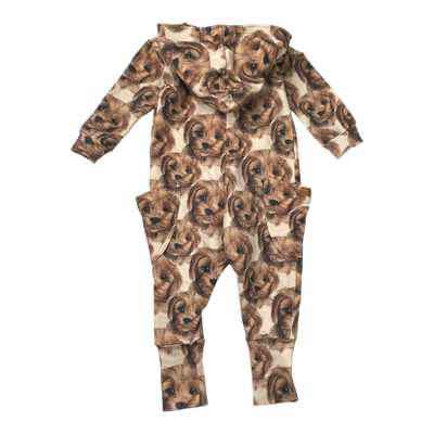 Metsola sweat jumpsuit, dog | 74/80cm