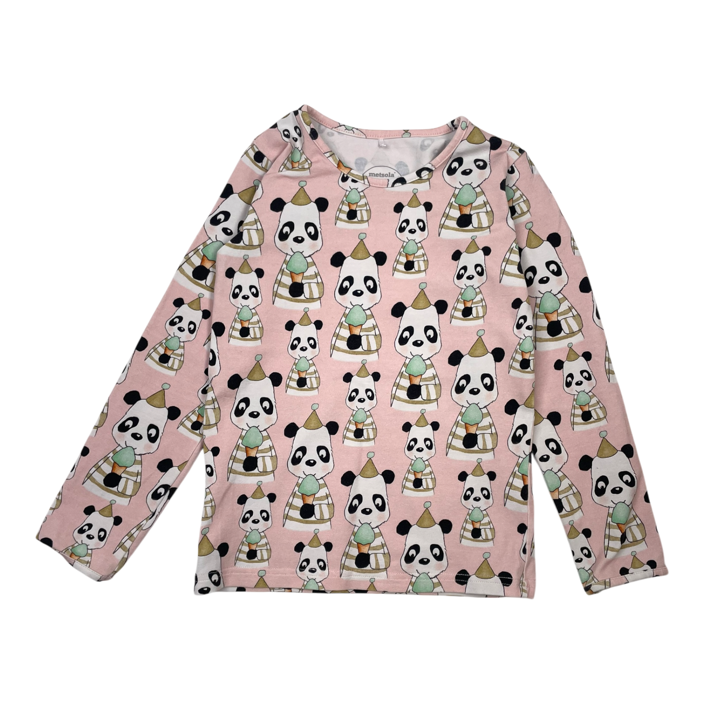 Metsola shirt, ice cream panda | 110cm