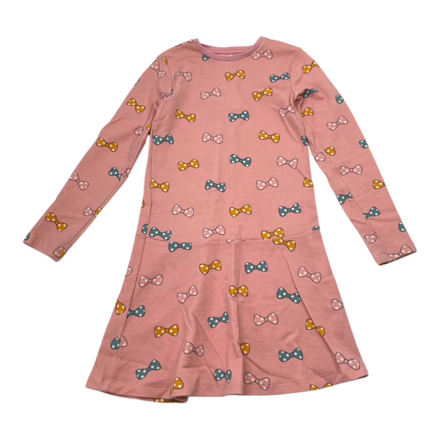 Polarn O. Pyret sweat dress, bow | 122/128cm