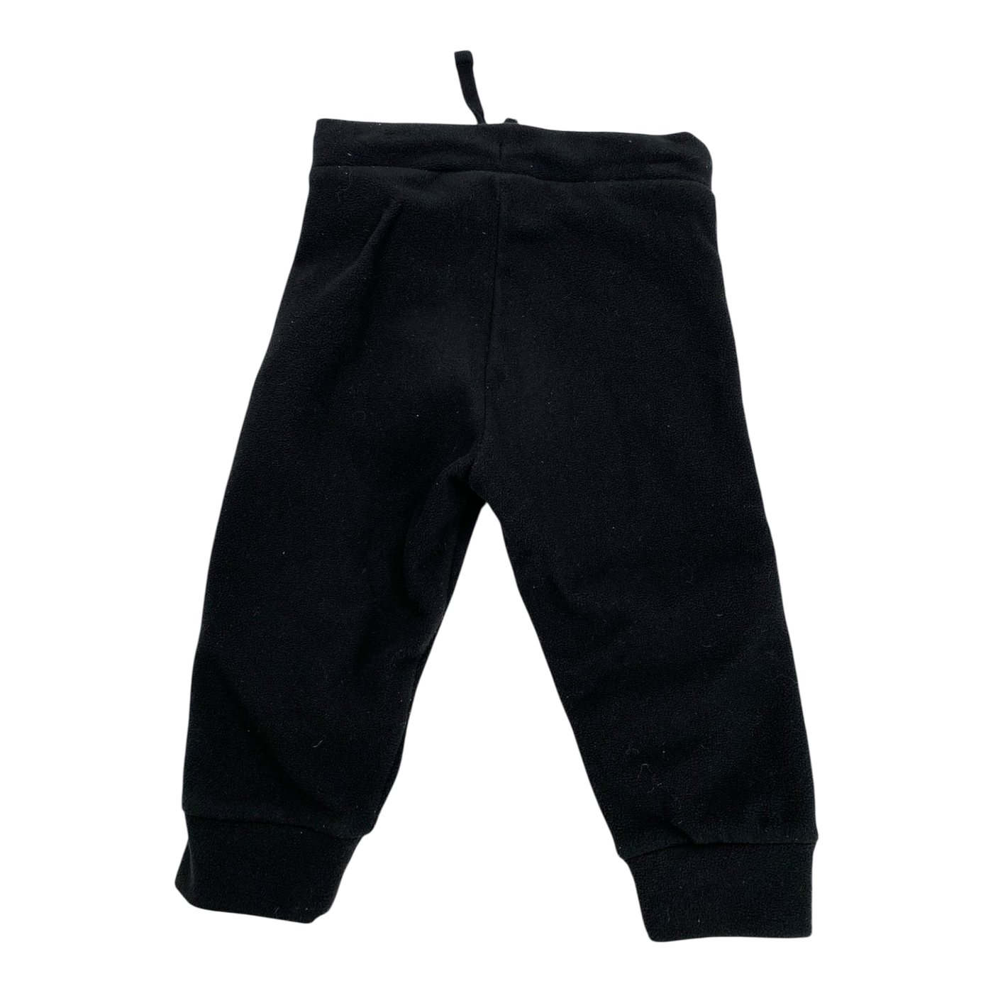 Mini Rodini fleece pants, black | 68/74cm