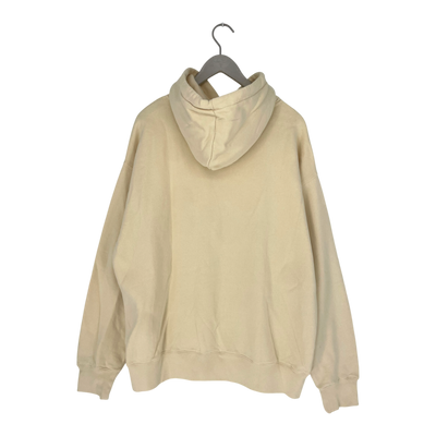 Embassy of Bricks and Logs hoodie, yellow | unisex L