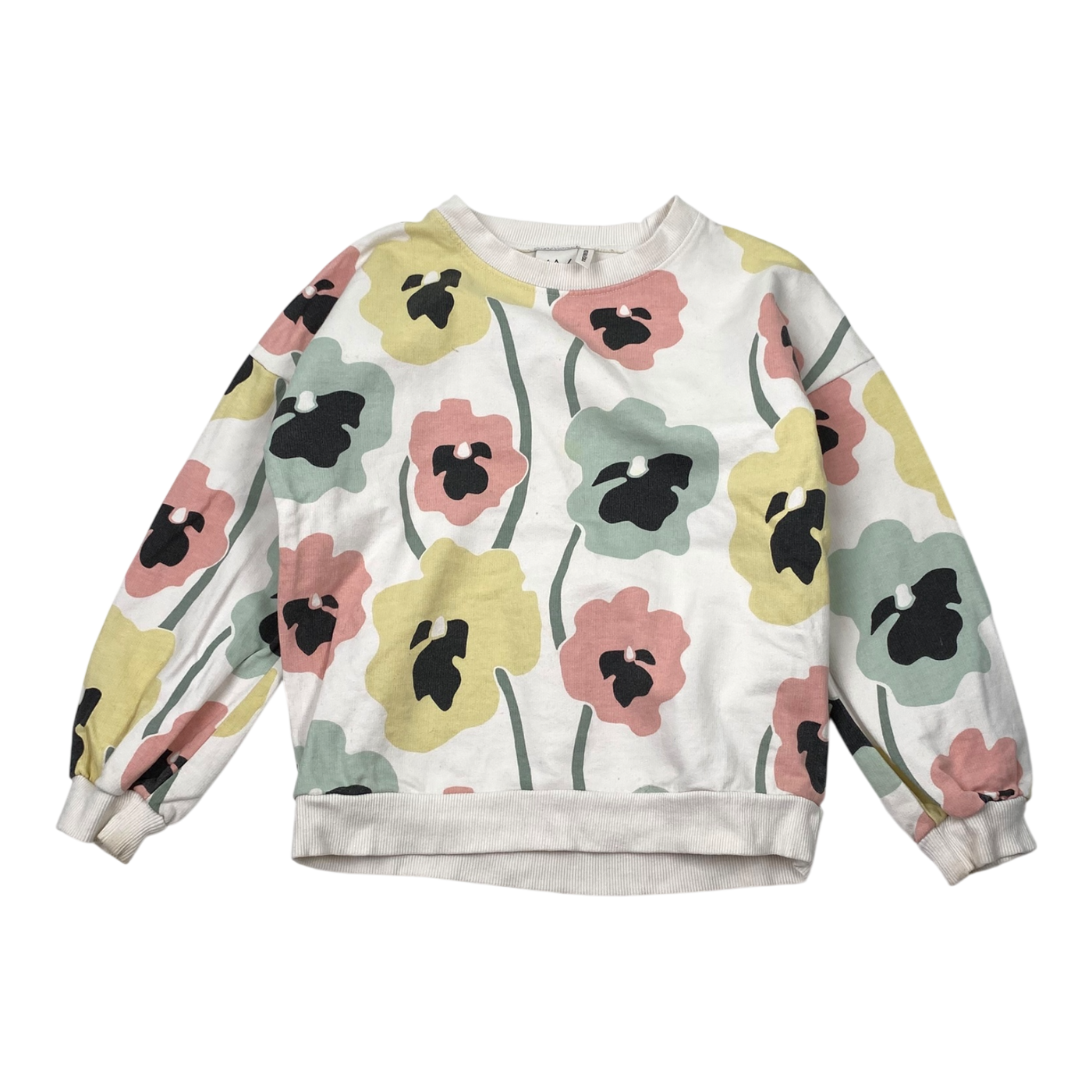 Mainio sweatshirt, flower | 110/116cm