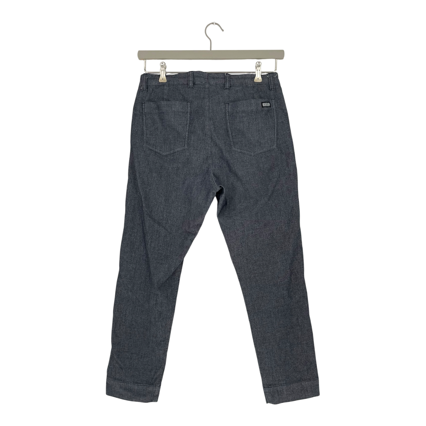 R-Collection stretchy pants, grey denim | woman XL