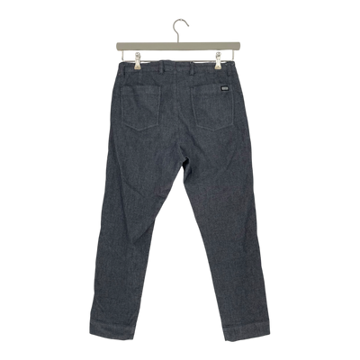 R-Collection stretchy pants, grey denim | woman XL