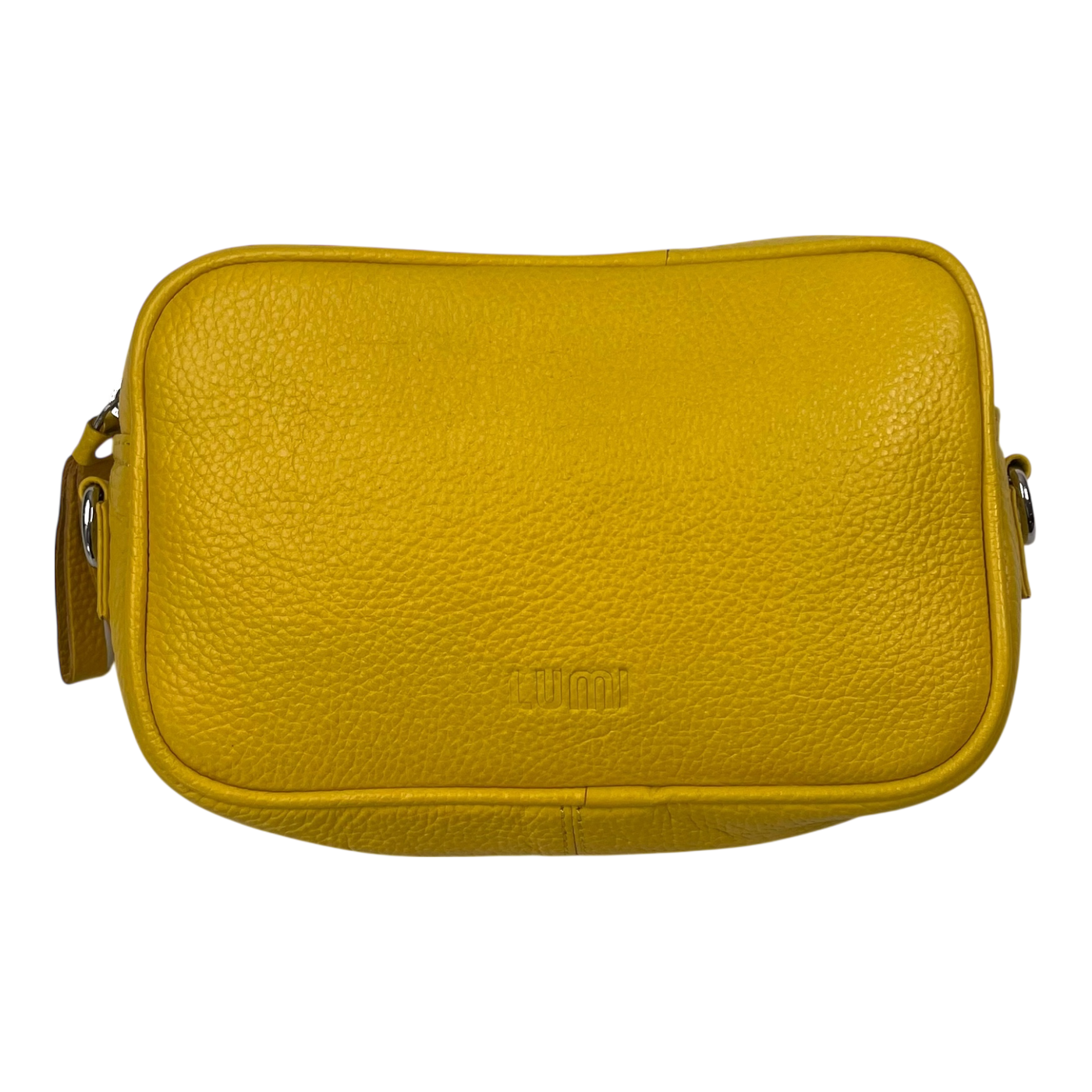 LUMI east-west crossbody bag, yellow