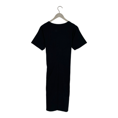 Kaiko t-shirt belted dress, black | woman L
