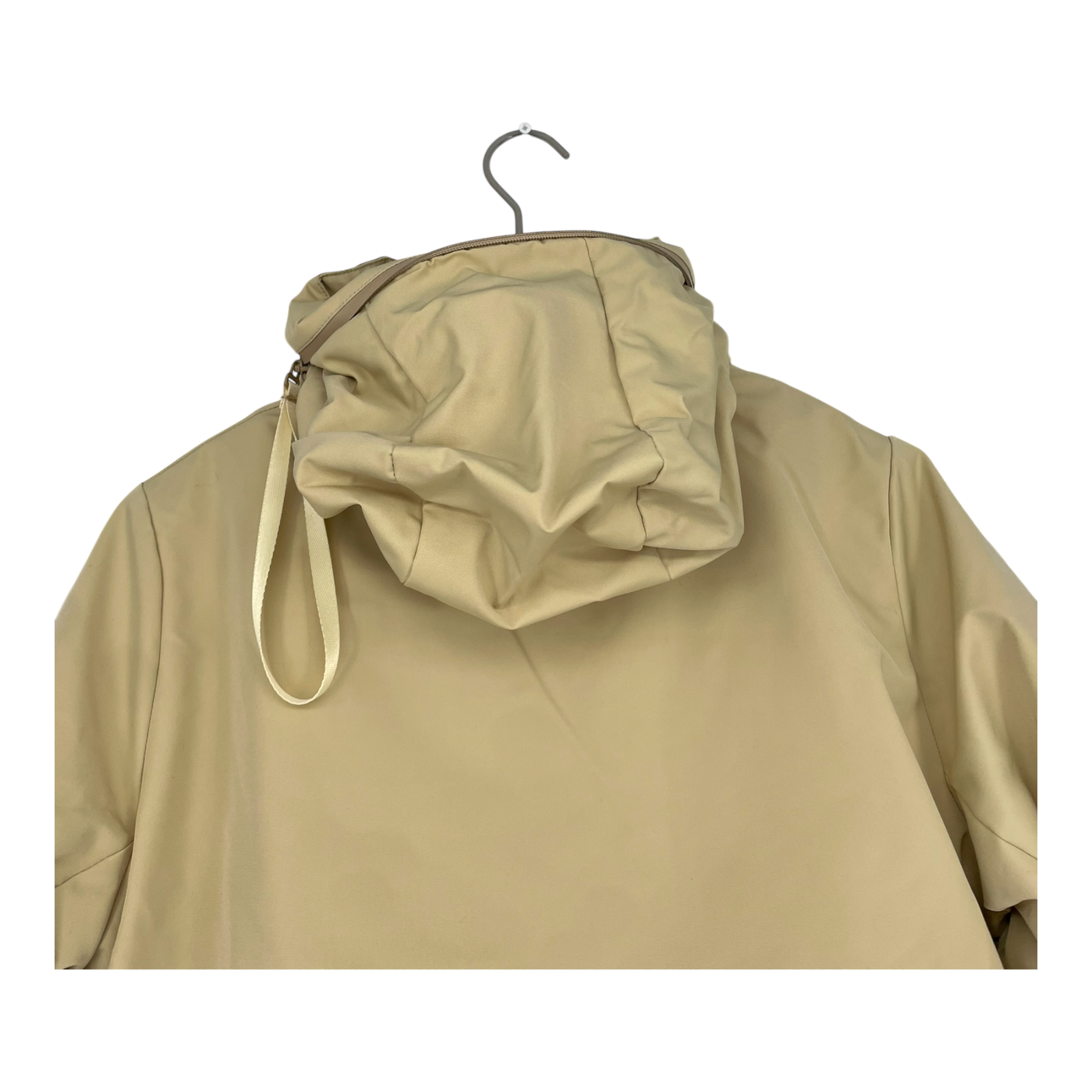 Embassy of Bricks and Logs finley short parka jacket, sand | unisex S