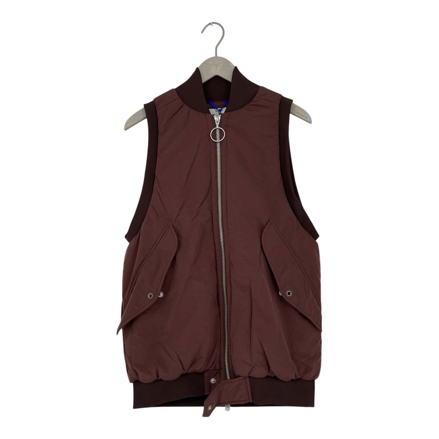 Embassy of Bricks and Logs berlin vest, burgundy | unisex S