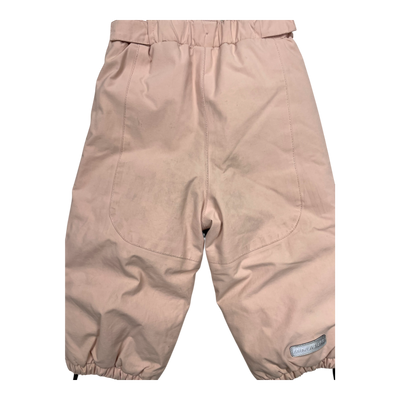 Mini A Ture snow pants, light pink | 86cm
