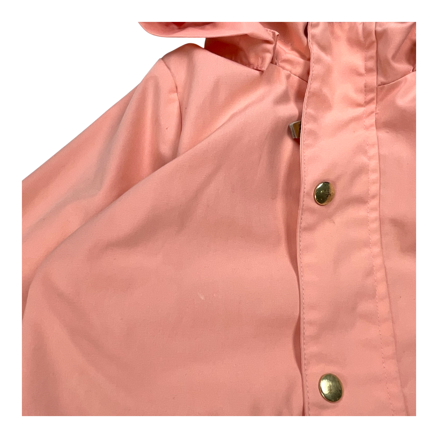 Mini Rodini pico jacket, coral pink | 104/110cm