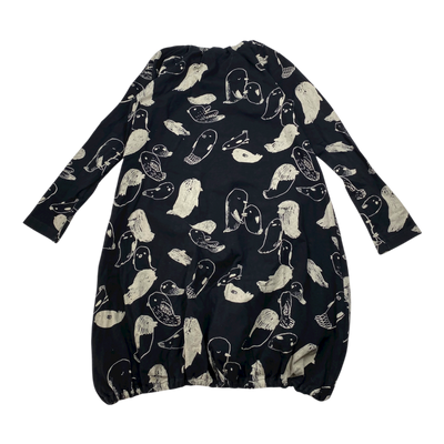 Papu pouch dress, black | 134/140cm