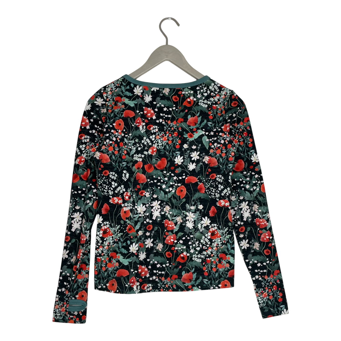 Ommellinen peukku shirt, flowers | woman XS