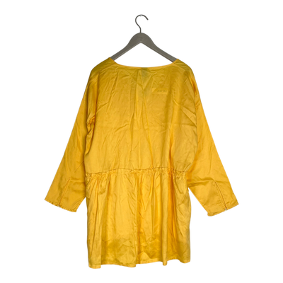 Kaiko flowy blouse, yellow | woman XL