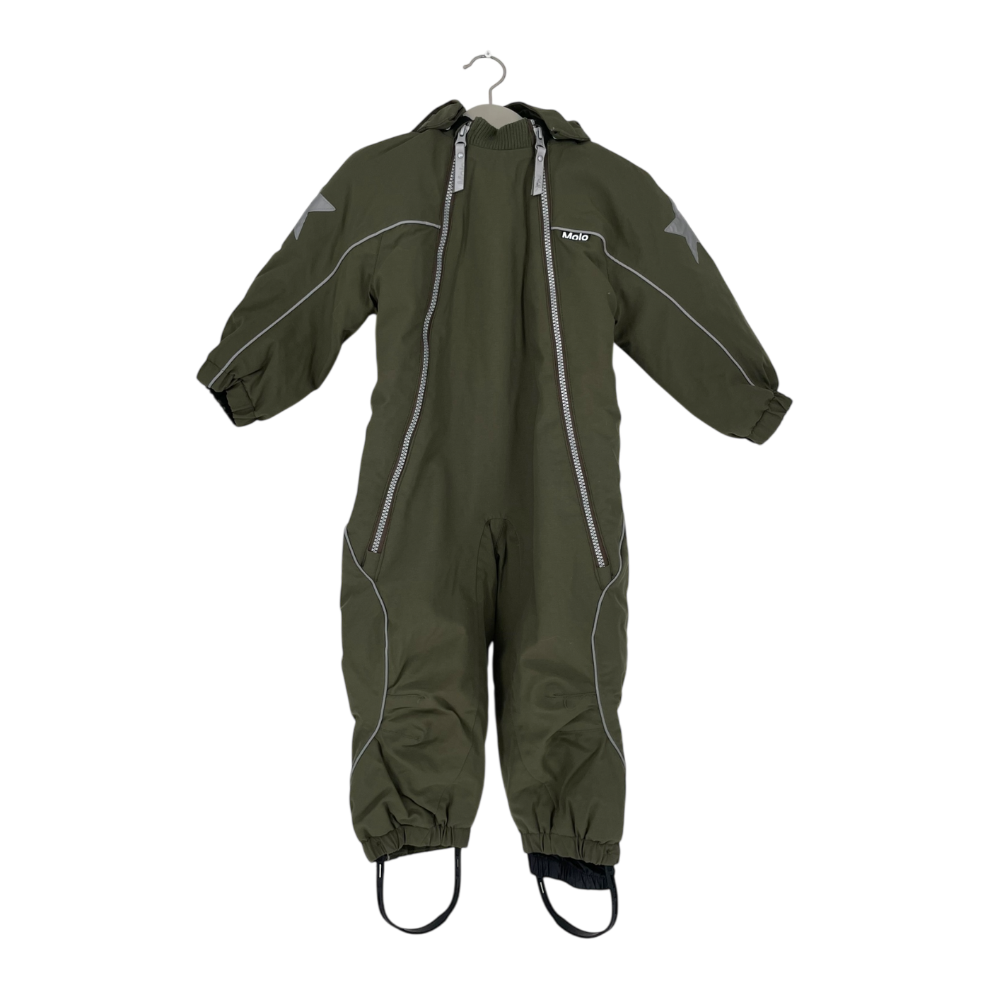 Molo pyxis overall, moss green | 92cm