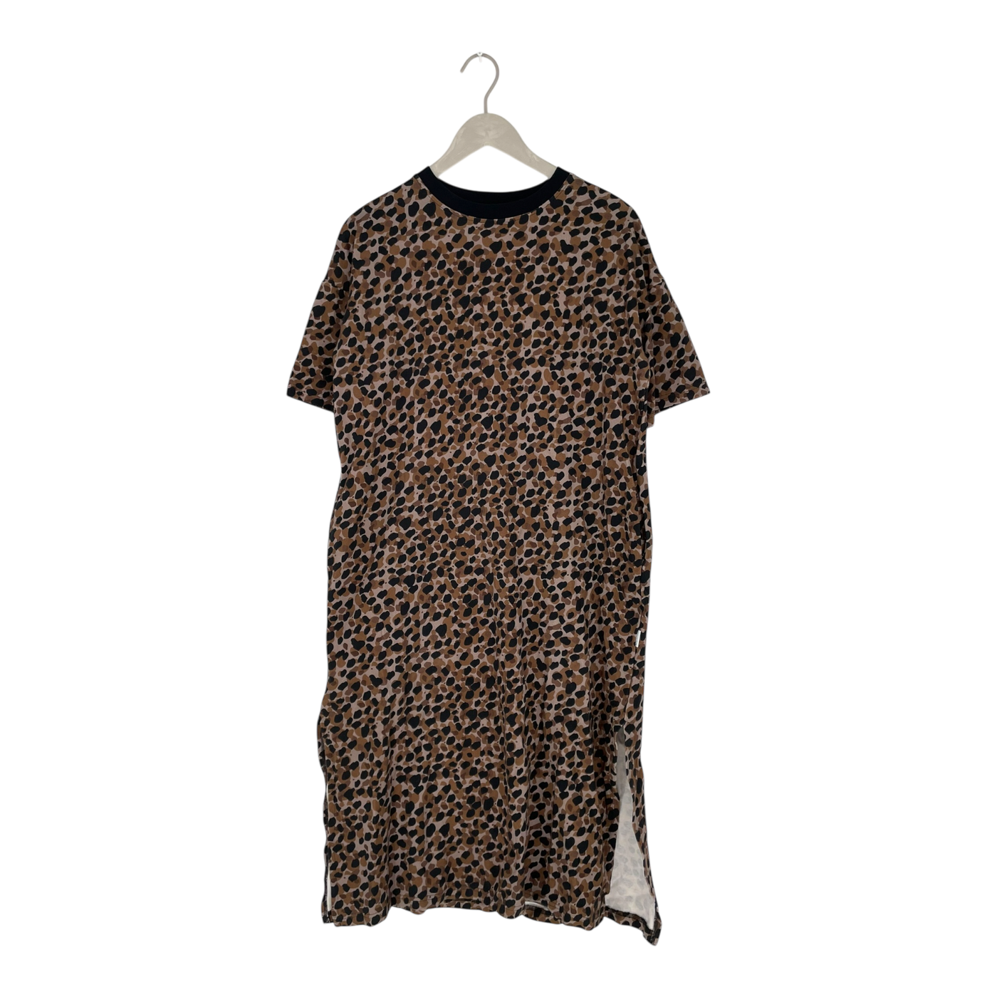 Riva clothing t-shirt dress, leopard | woman S
