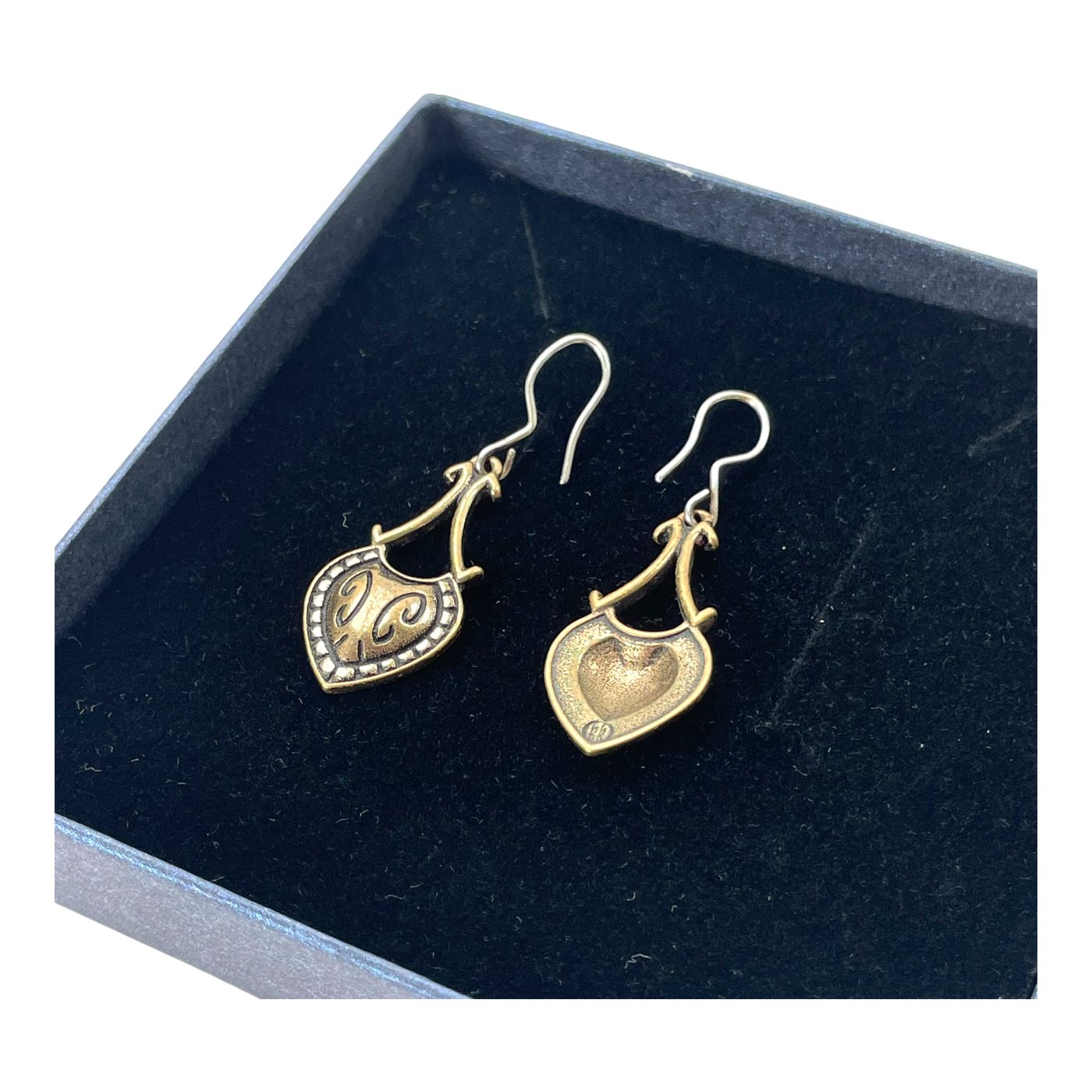 Kalevala Koru helinä earrings, bronze