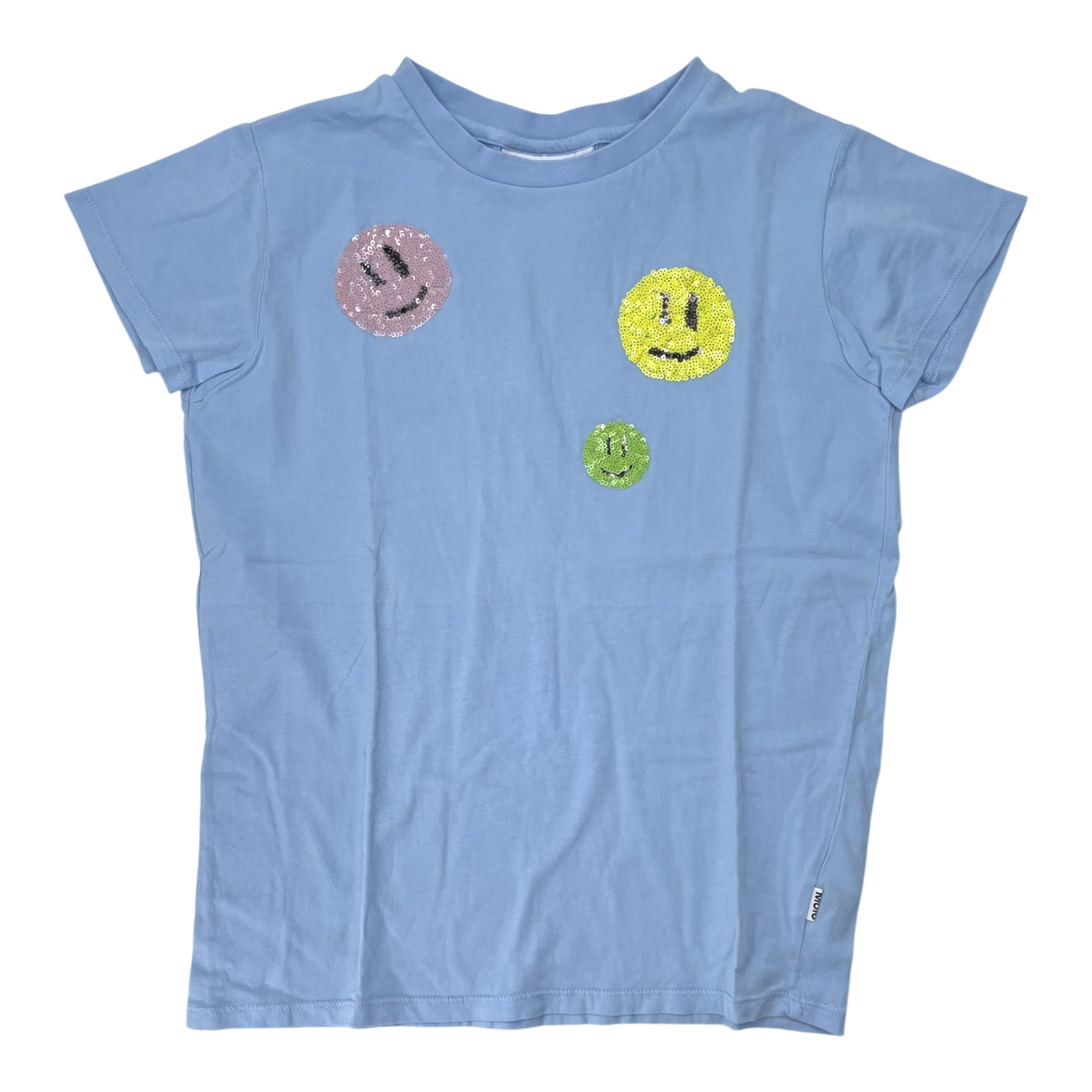 Molo t-shirt, sequin smiley | 152cm