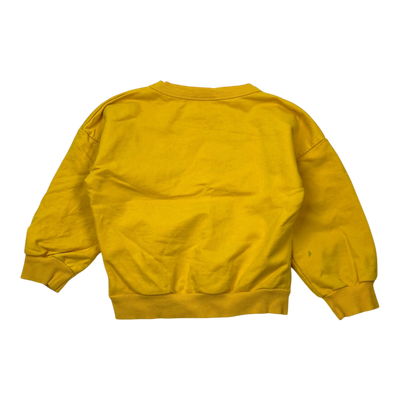 Mainio sweatshirt, yellow | 98/104cm