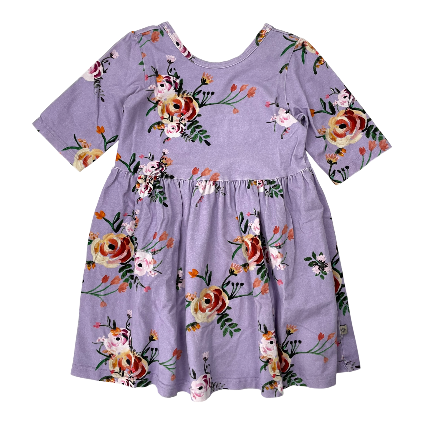 Kaiko dress, lavender bloom | 110/116cm