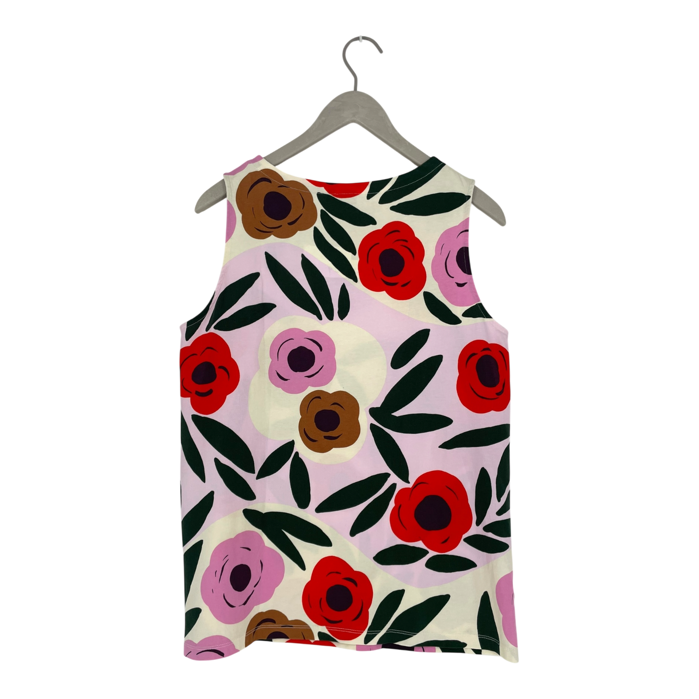 Marimekko x Uniqlo sleeveless top, flowers | woman XL