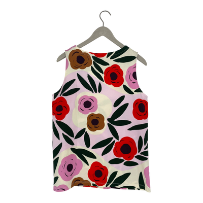 Marimekko x Uniqlo sleeveless top, flowers | woman XL