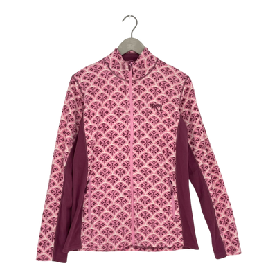 Kari Traa midlayer fleece shirt, pink | woman XL