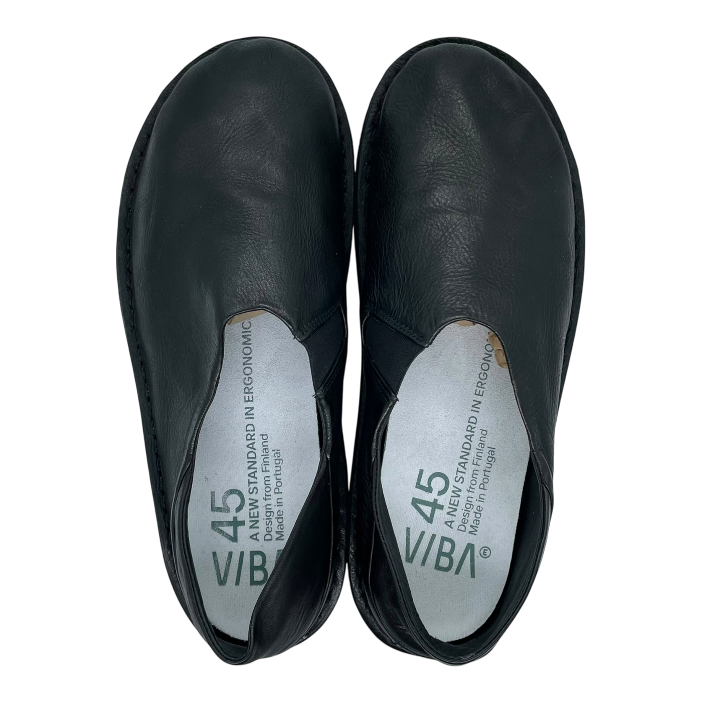 VIBAe Zuma leather shoes, preto black | 45