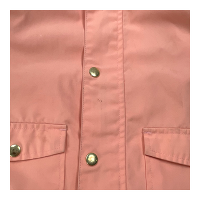 Mini Rodini pico jacket, coral pink | 104/110cm