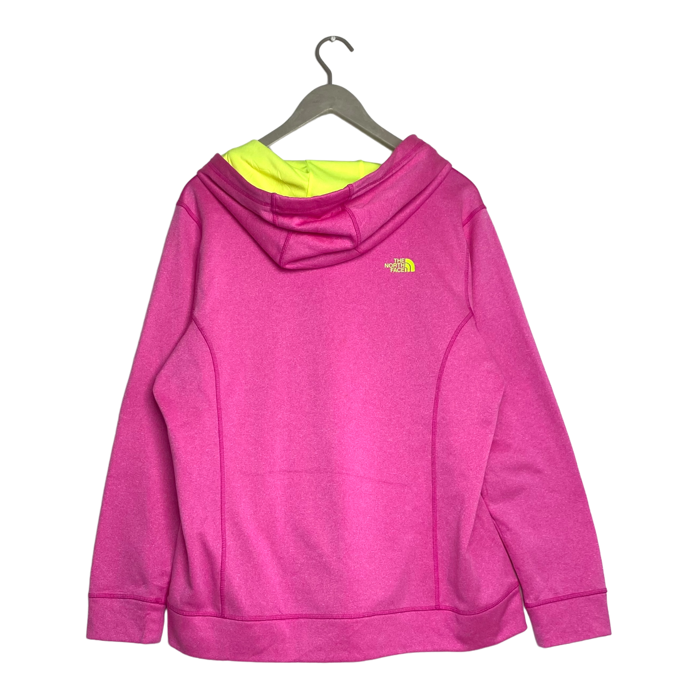 The North Face hoodie fleece, deep pink | woman XL
