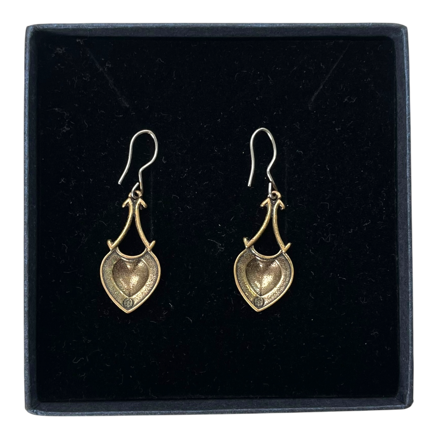 Kalevala Koru helinä earrings, bronze