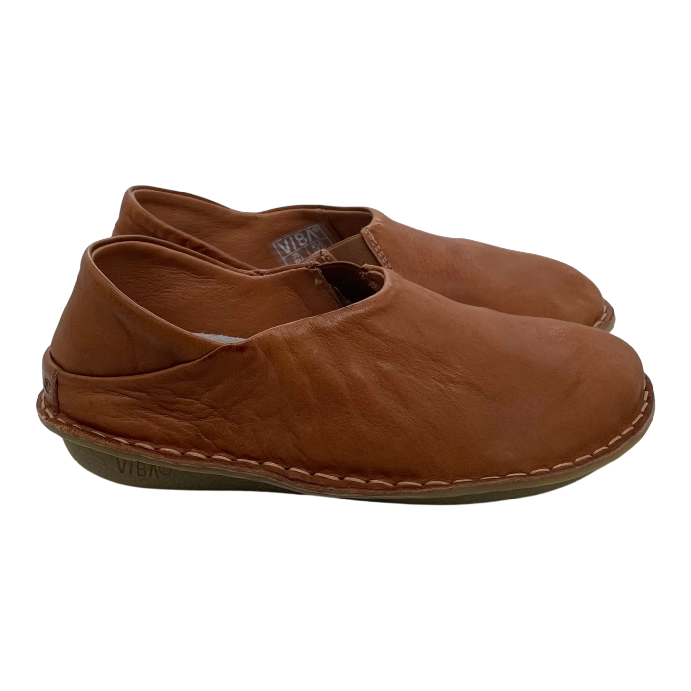 VIBAe Zuma leather shoes, cognac brown | 35
