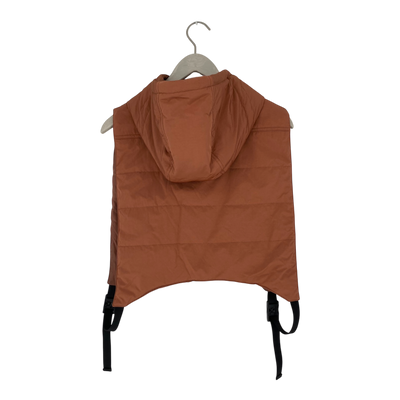 Embassy of Bricks and Logs hixon hood, rust | onesize
