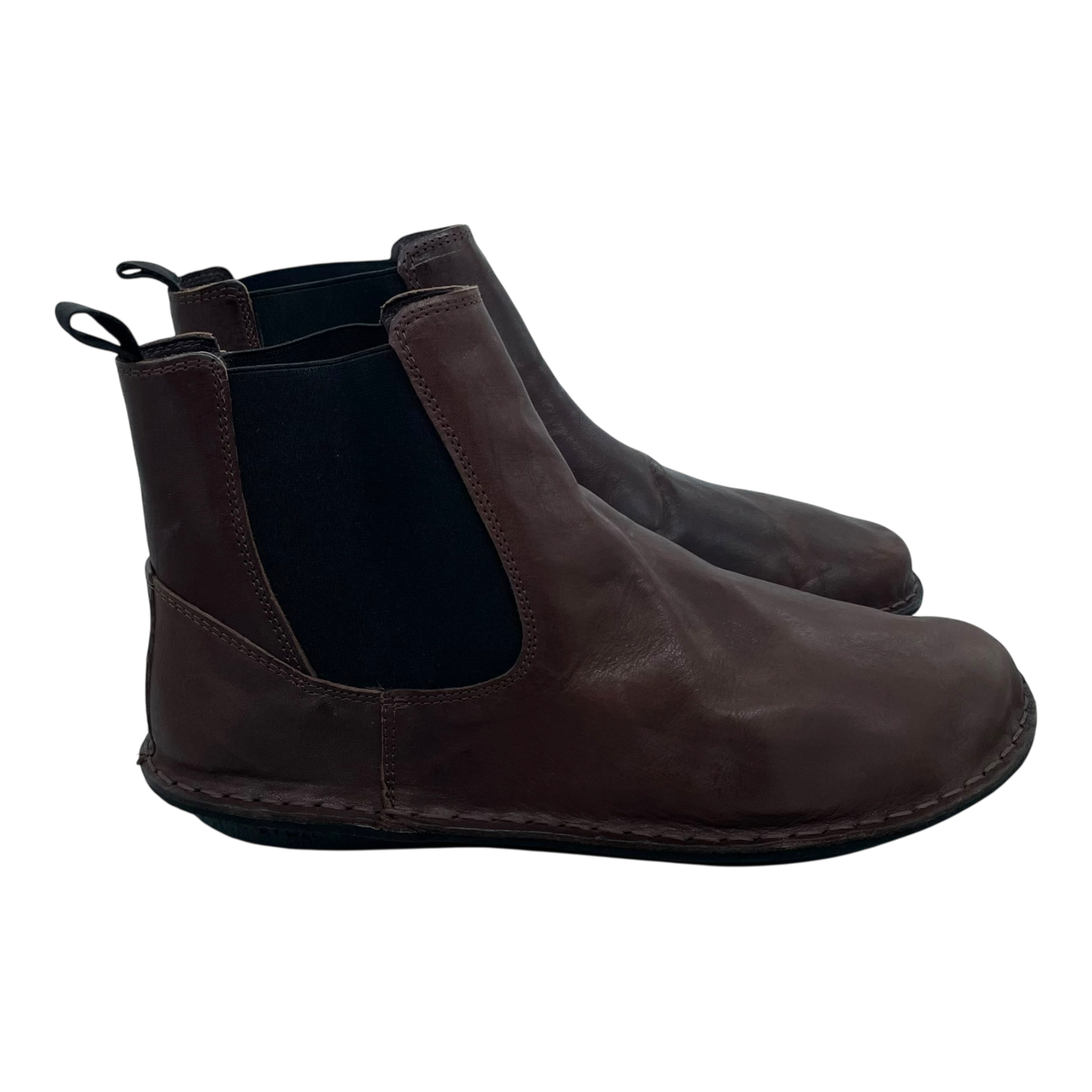 VIBAe Helsinki leather boots, cocoa brown | 42