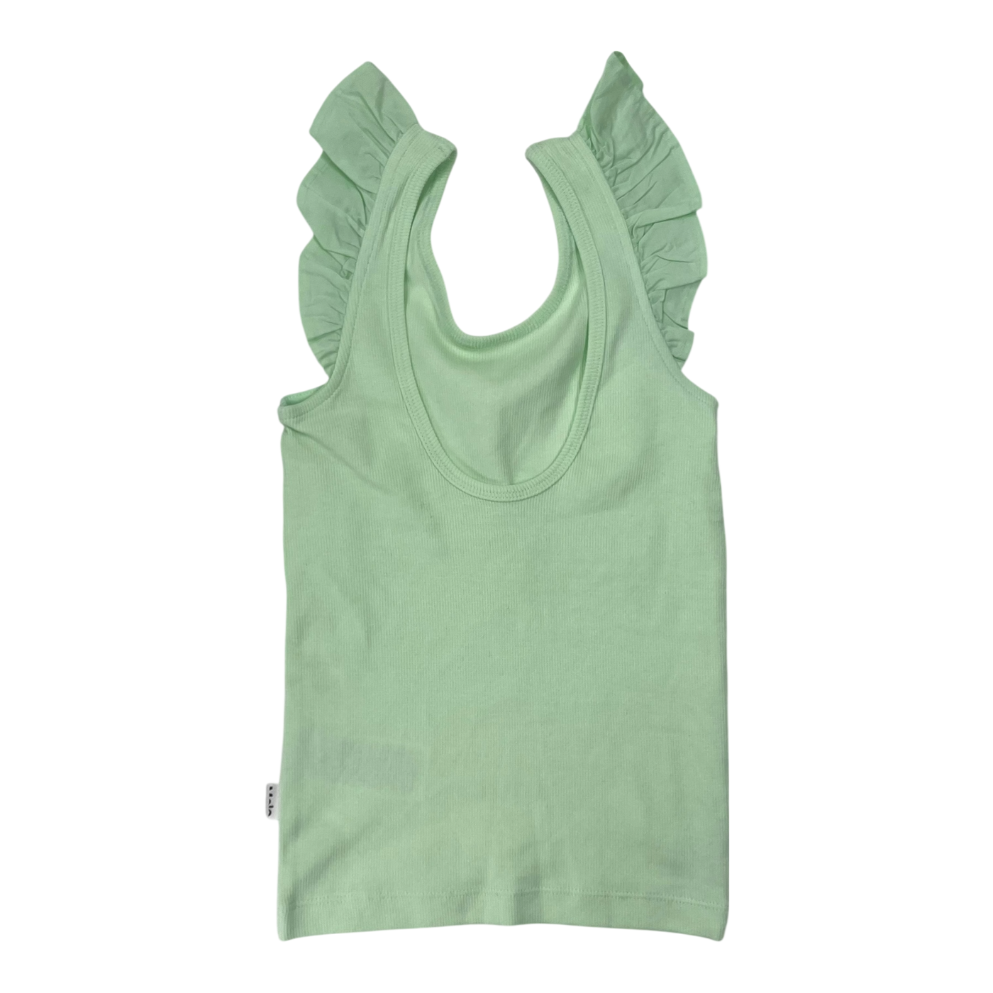 Molo frill tank top, green | 122/128cm