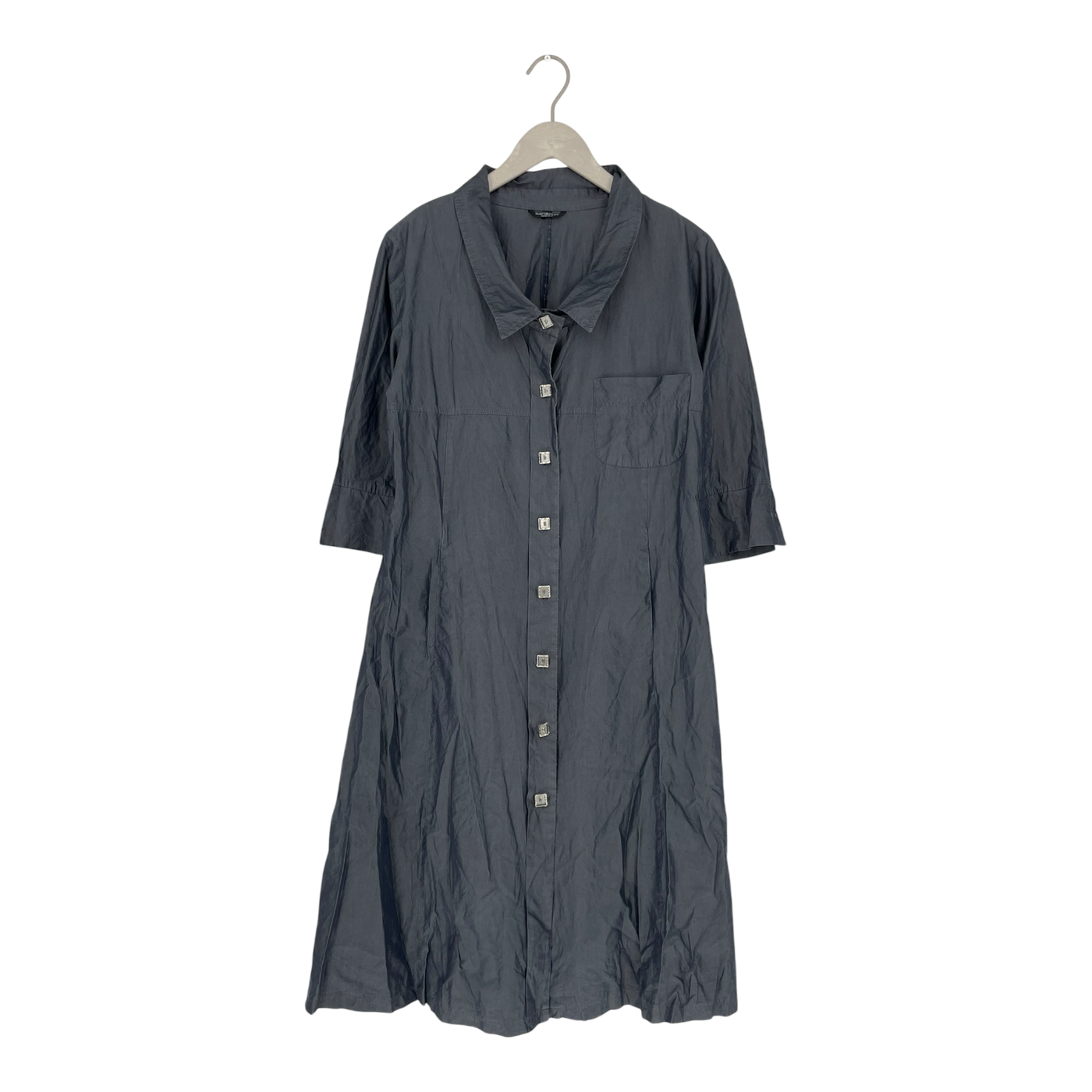 Marimekko button up dress, grey | woman 36