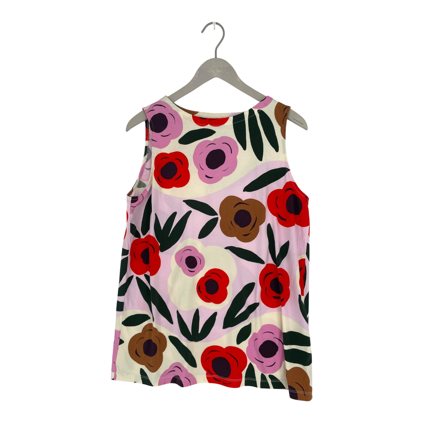 Marimekko x Uniqlo sleeveless top, flowers | woman XL