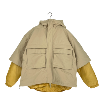 Embassy of Bricks and Logs Terrace utility jacket, sand/yellow | unisex L