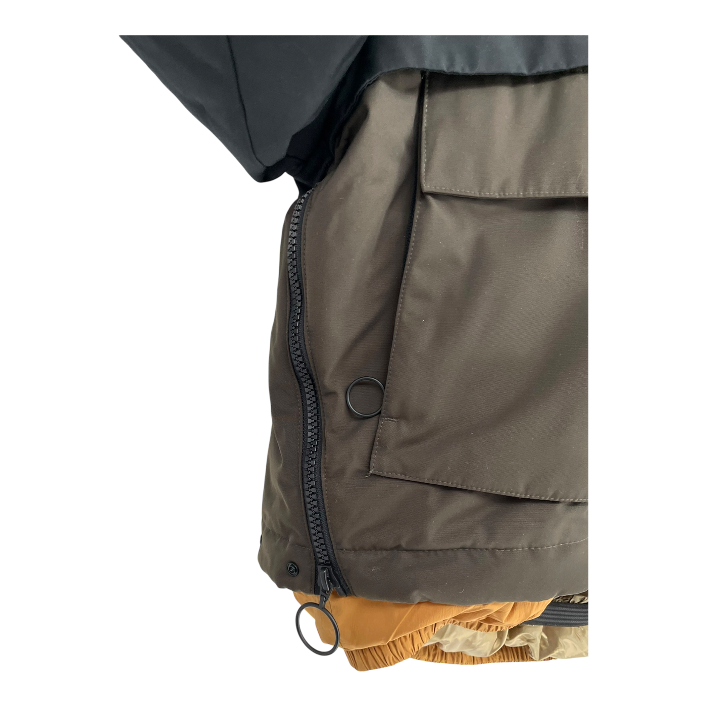 Embassy of Bricks and Logs Merritt utility jacket, black/green/earth | unisex L