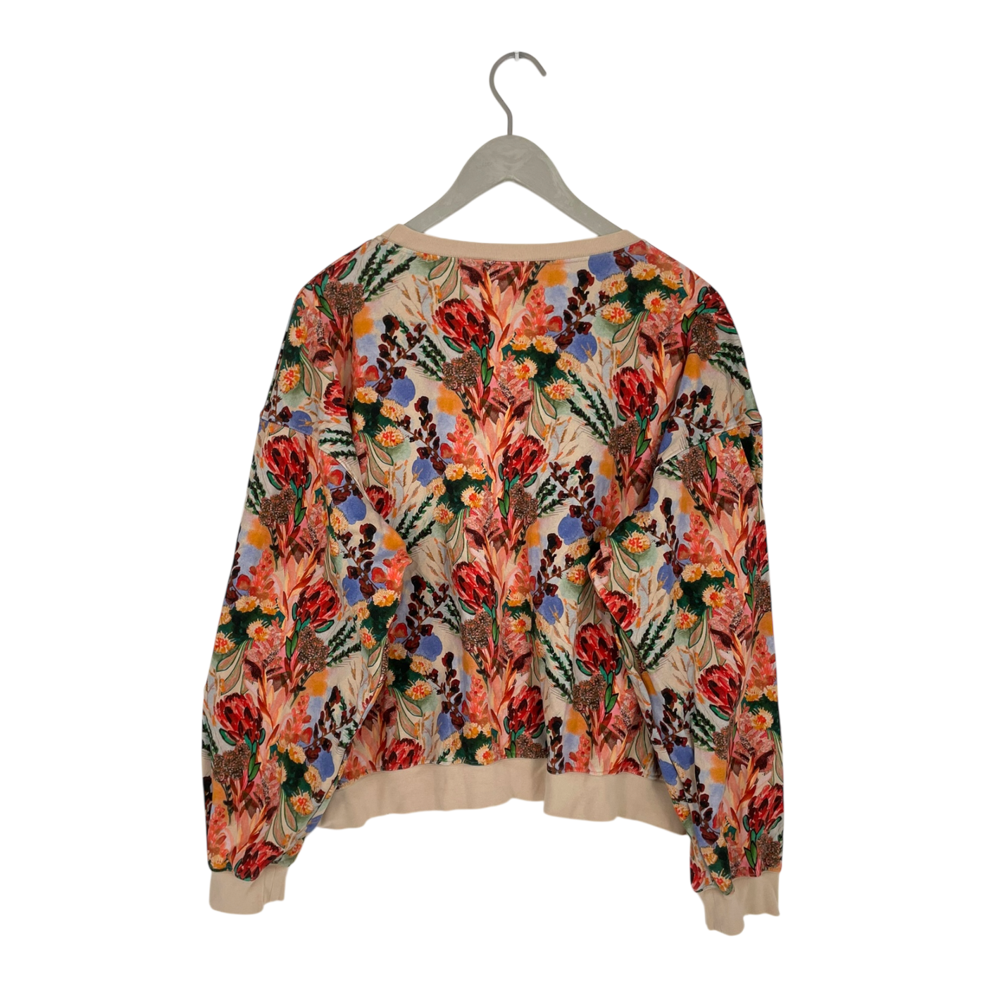 Riva Clothing sweatshirt, flowers | unisex XL