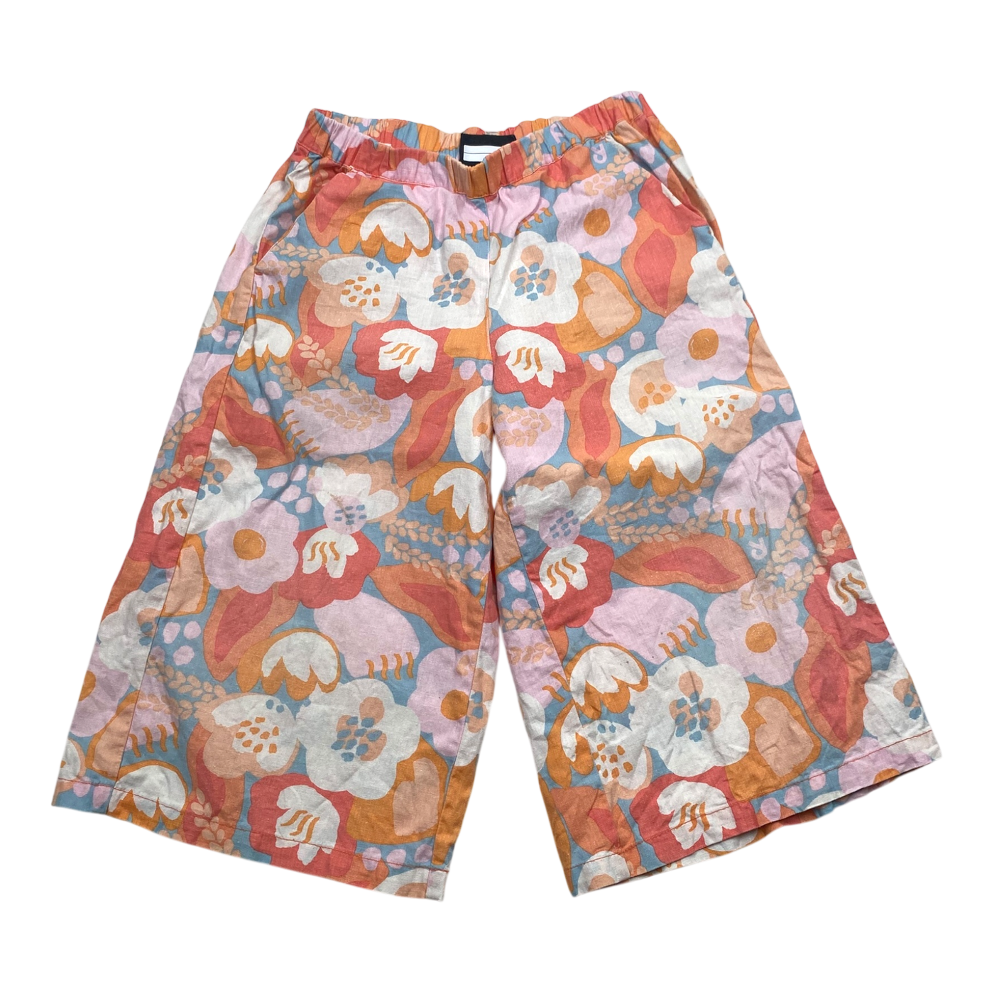 Reima capri pants, flower | 122/128cm