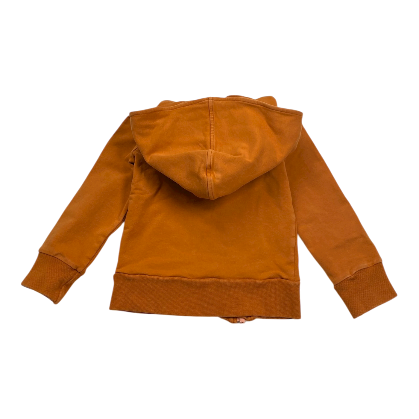 Gugguu zipper hoodie, mahogany | 98cm