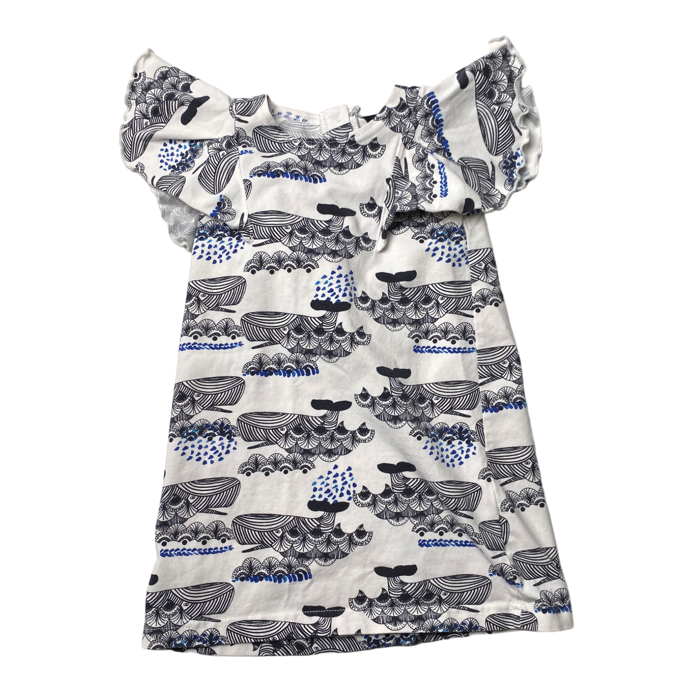 Aarre dress, whale | 98/104cm