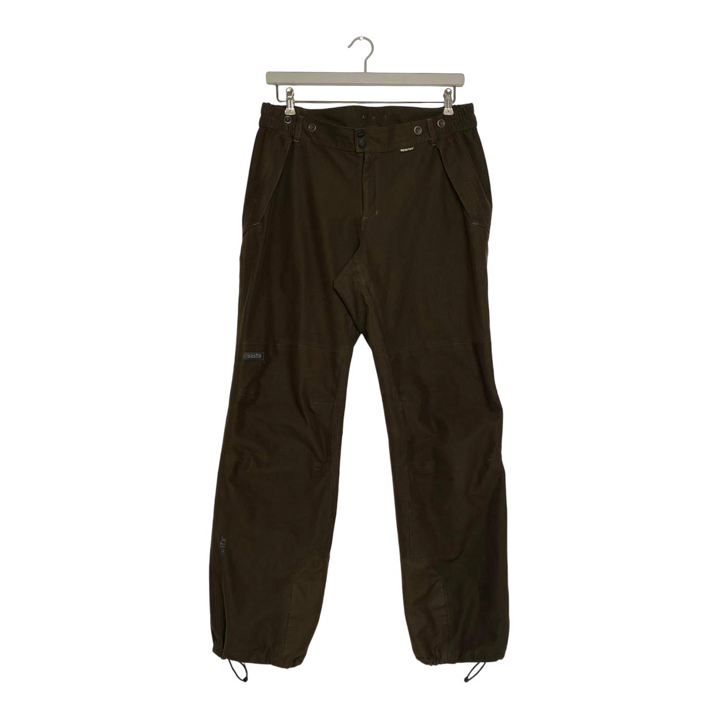 Sasta goretex outdoor shell pants, hunter green | woman 44