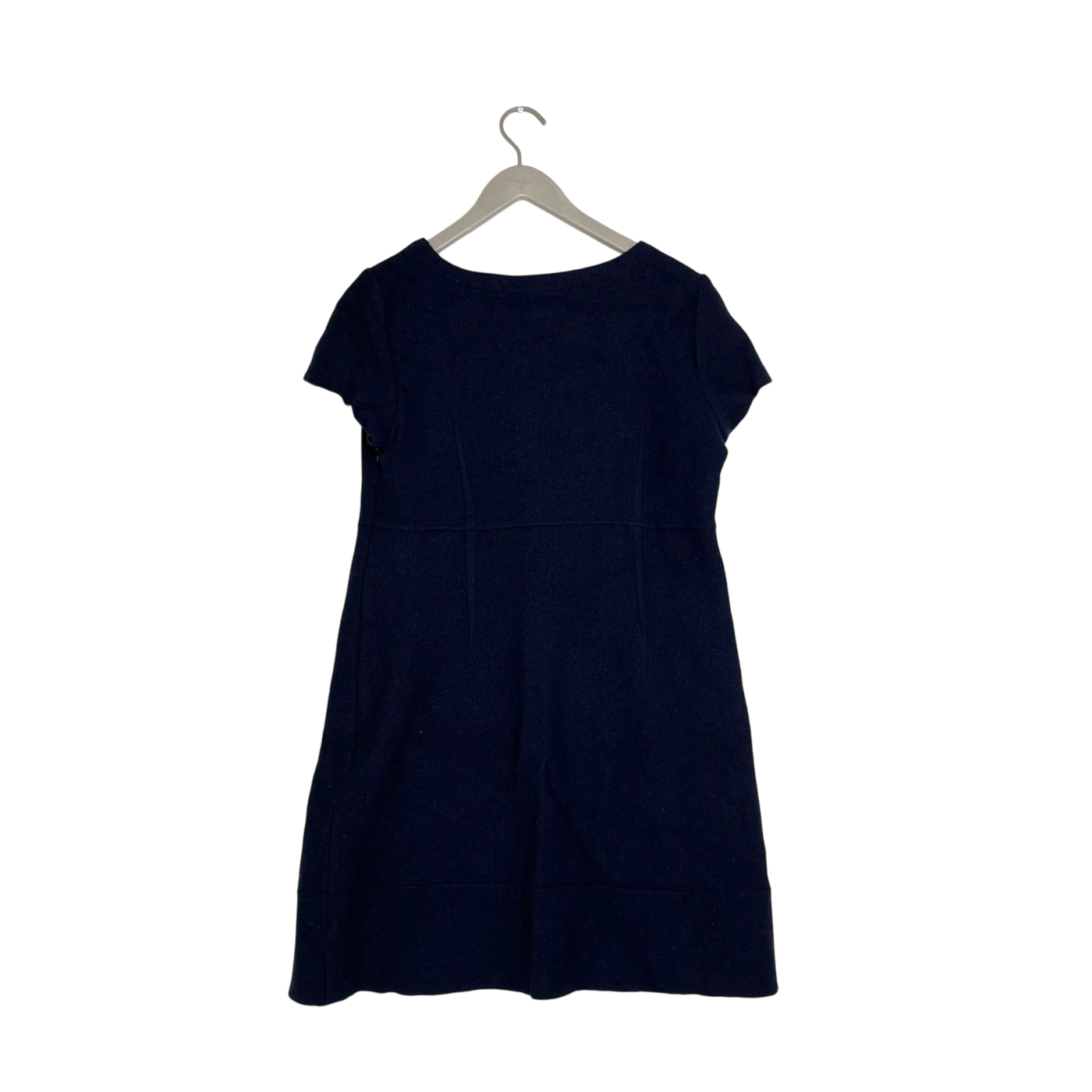 Hessnatur felted wool dress, navy blue | woman 40