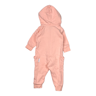 Gugguu sweat jumpsuit, pink | 74cm