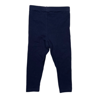 Mini Rodini basic leggings, midnight blue | 68/74cm